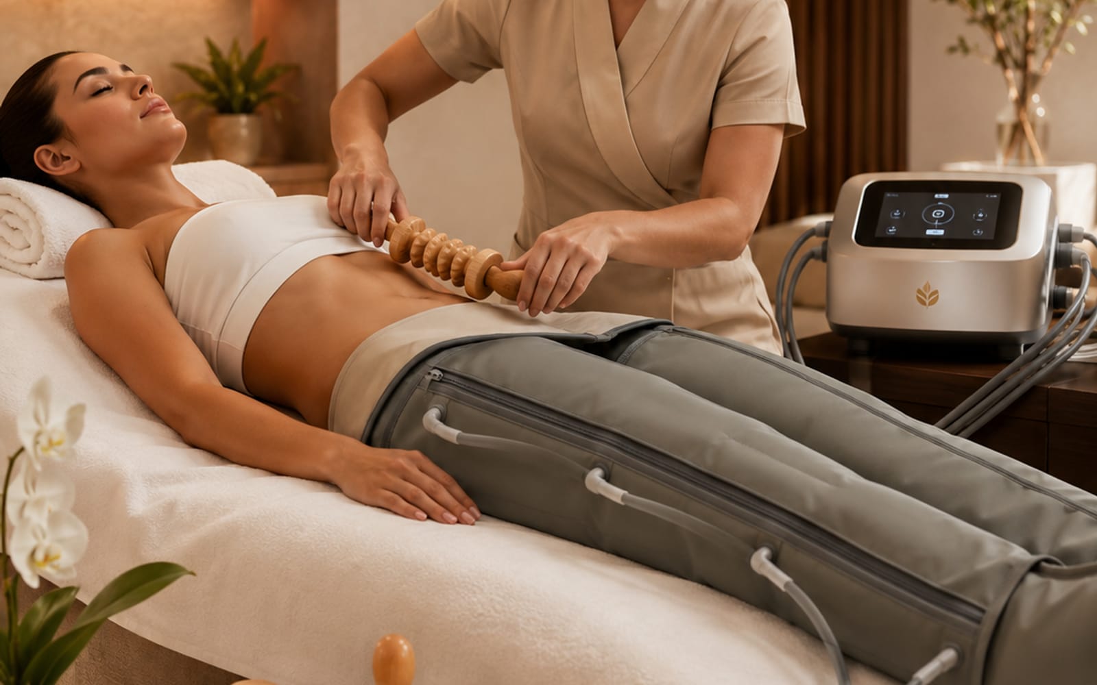 Maderoterapia + Presoterapia ( 50 minutos)